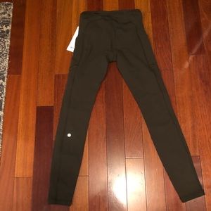 Lululemon leggings dark green